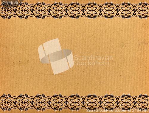 Image of Antique paper frame