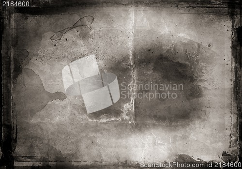 Image of Grunge retro style frame for your projects