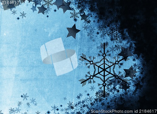 Image of Grunge style  textured winter background