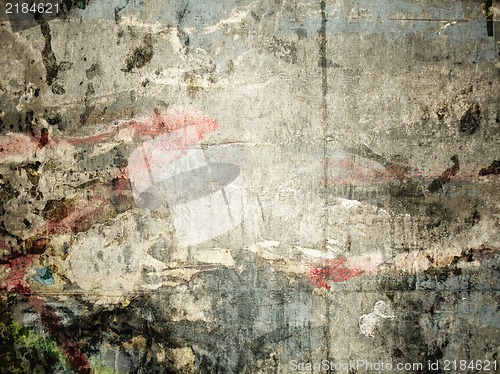 Image of grunge abstract textured collage