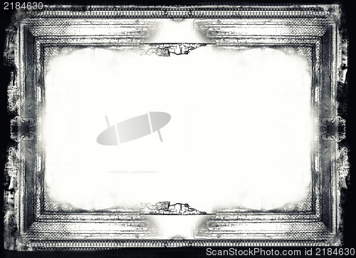 Image of Grunge retro style frame for your projects