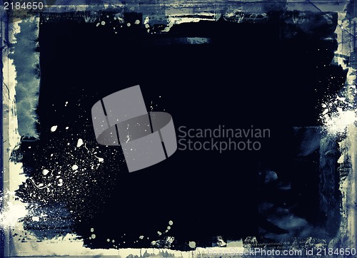 Image of Grunge retro style frame for your projects