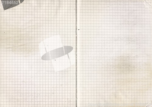 Image of Old notebook paper
