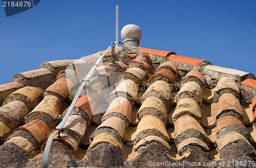 Image of Lightning rod on the roof