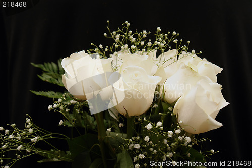 Image of Image of a Dozen White Roses