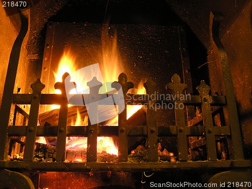 Image of Cosy fire place