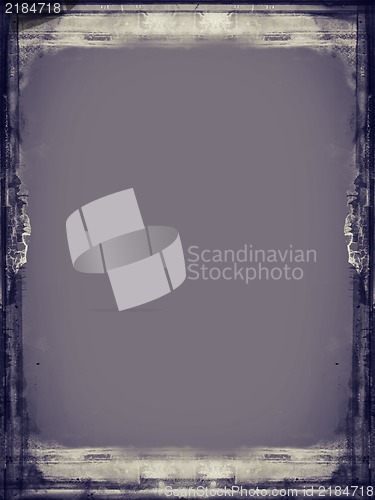Image of Grunge retro style frame for your projects
