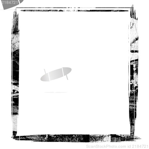 Image of Grunge retro style frame for your projects