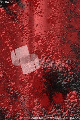Image of Red Blood  - Extreme grunge digitaly created texture or backgrou