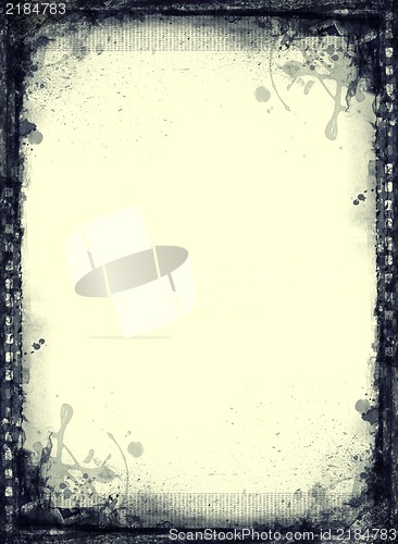 Image of Grunge retro style frame for your projects