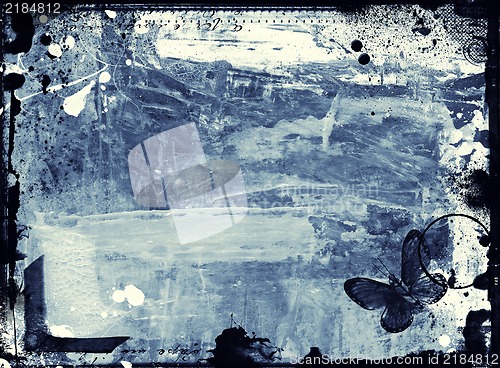 Image of Grunge retro style frame for your projects