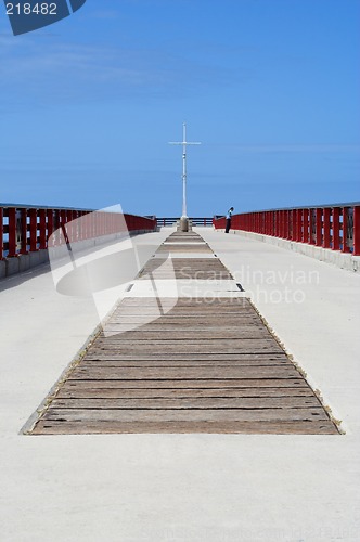 Image of lonely pier