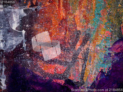 Image of Abstract mixed media background or texture