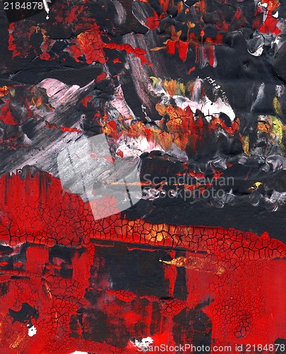 Image of Abstract mixed media background or texture