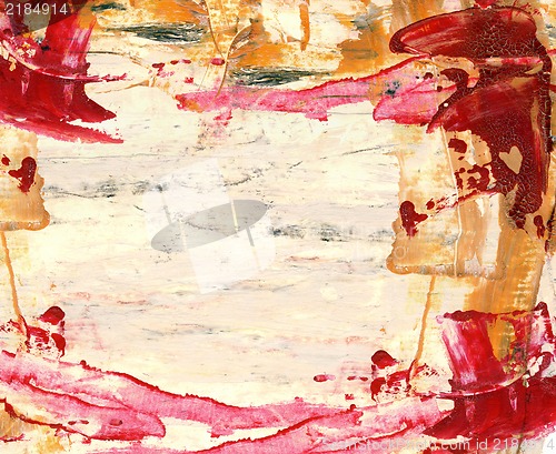 Image of Abstract mixed media background or texture