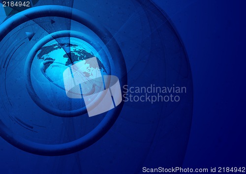 Image of Modern business background