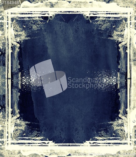 Image of Grunge retro style frame for your projects