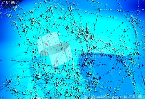 Image of Grunge art style  textured abstract digital background - collage