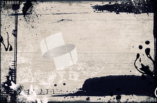 Image of Grunge retro style frame for your projects
