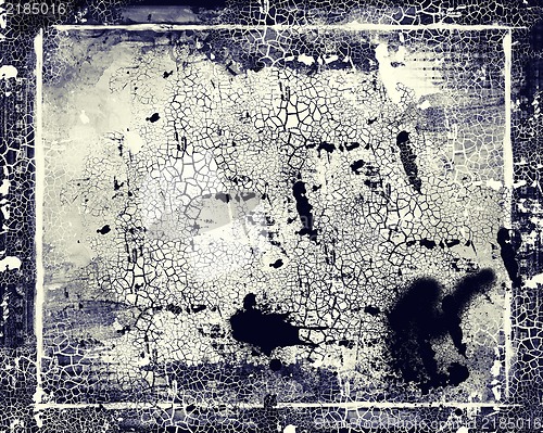 Image of Grunge retro style frame for your projects
