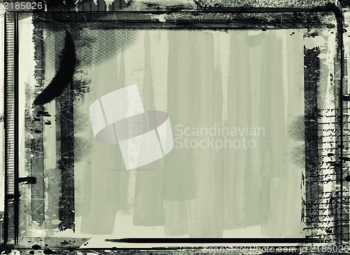 Image of Grunge retro style frame for your projects