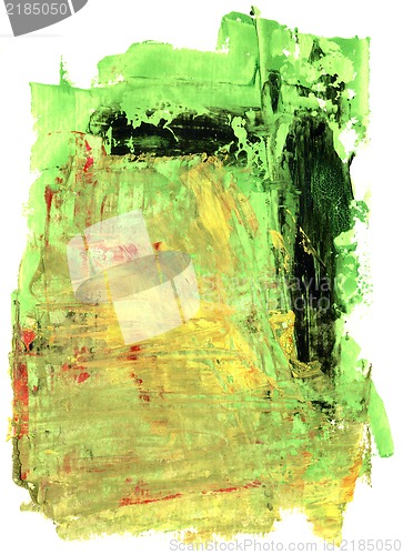 Image of Mixed Media - Isolated Watercolor Abstract