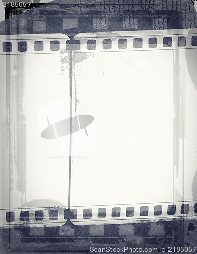 Image of Grunge film frame