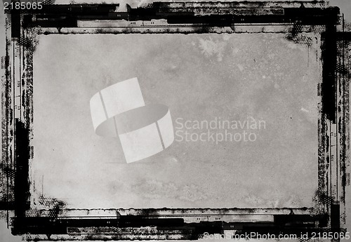 Image of Grunge retro style frame for your projects
