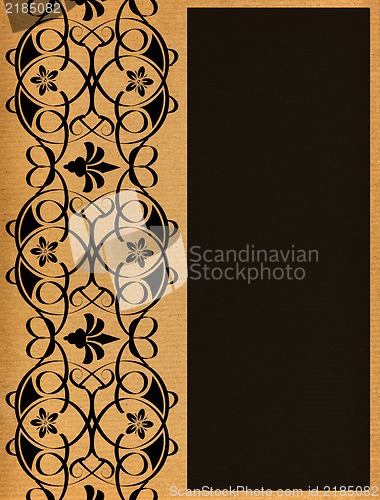 Image of Antique paper frame