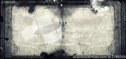 Image of Grunge retro style frame for your projects