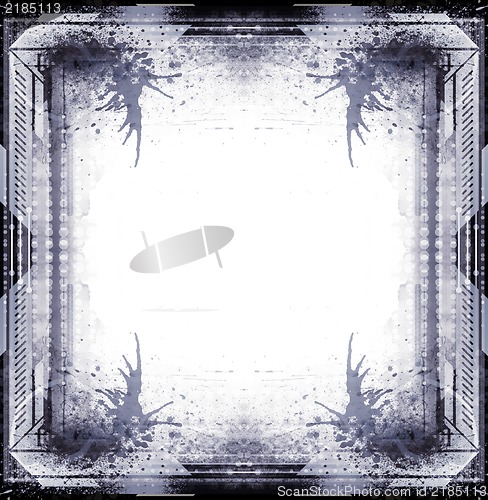Image of Grunge retro style frame for your projects
