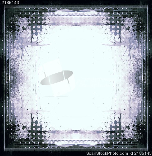 Image of Grunge retro style frame for your projects