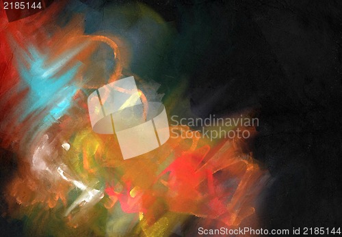 Image of Grunge collage, watercolor style , great background or texture
