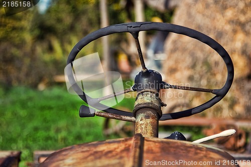 Image of Old rusty Tractor