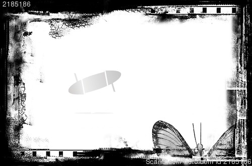 Image of Grunge retro style frame for your projects