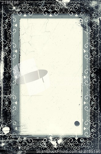 Image of Grunge retro style frame for your projects