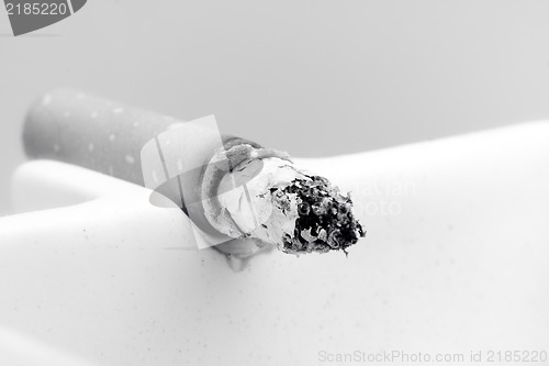 Image of A burning cigarette