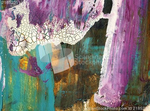 Image of Abstract mixed media background or texture