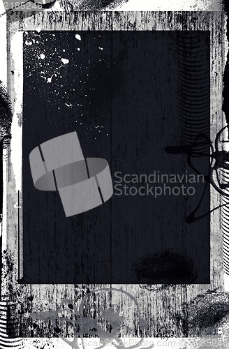 Image of Grunge retro style frame for your projects