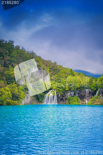 Image of Waterfall at Plitvice Lakes