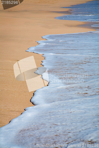 Image of Tropical sand beach  background