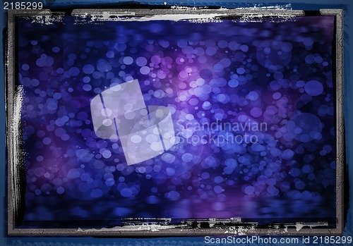 Image of Grunge retro style frame for your projects