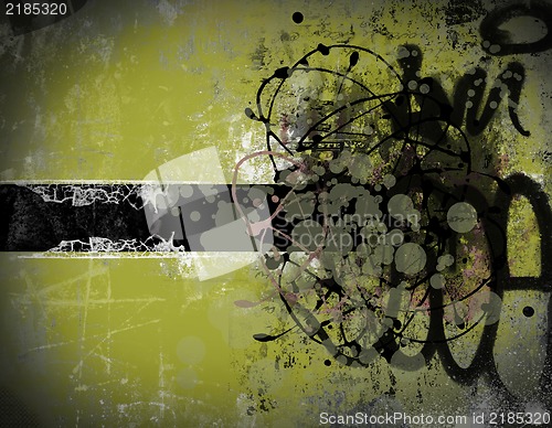 Image of Grunge abstract textured  collage