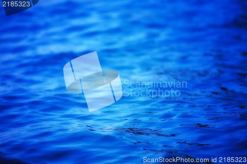 Image of Blue Water Background