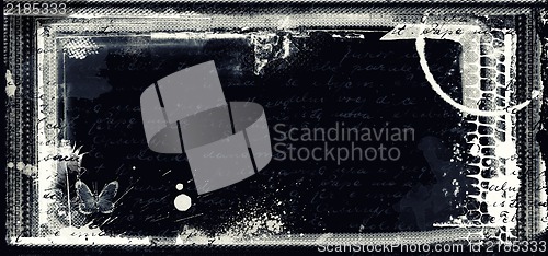 Image of Grunge retro style frame for your projects