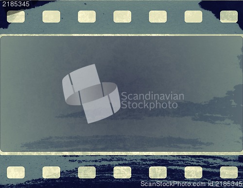 Image of Grunge film frame with space for text or image
