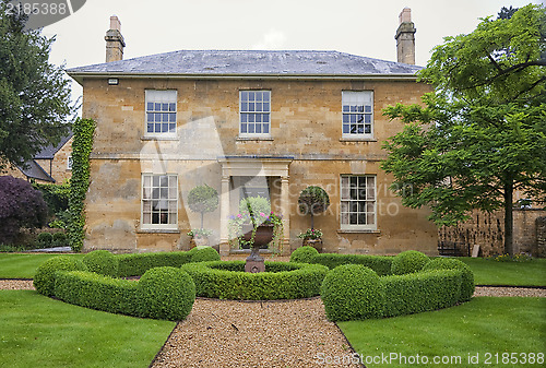 Image of British village house