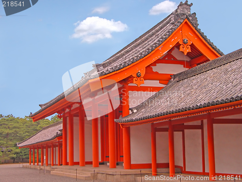 Image of Kyoto Imperial Palace gate