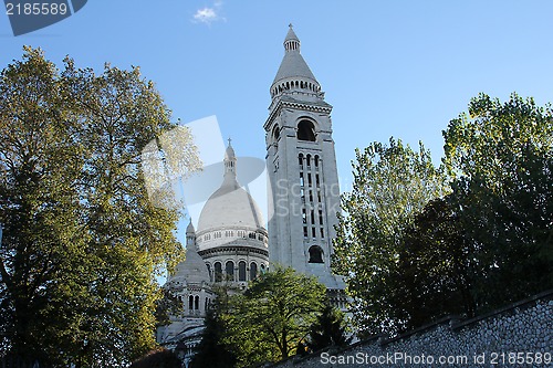 Image of Basilique of Sacre Coeur, Montmartre, Paris