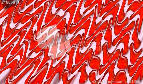 Image of Red Shape Background